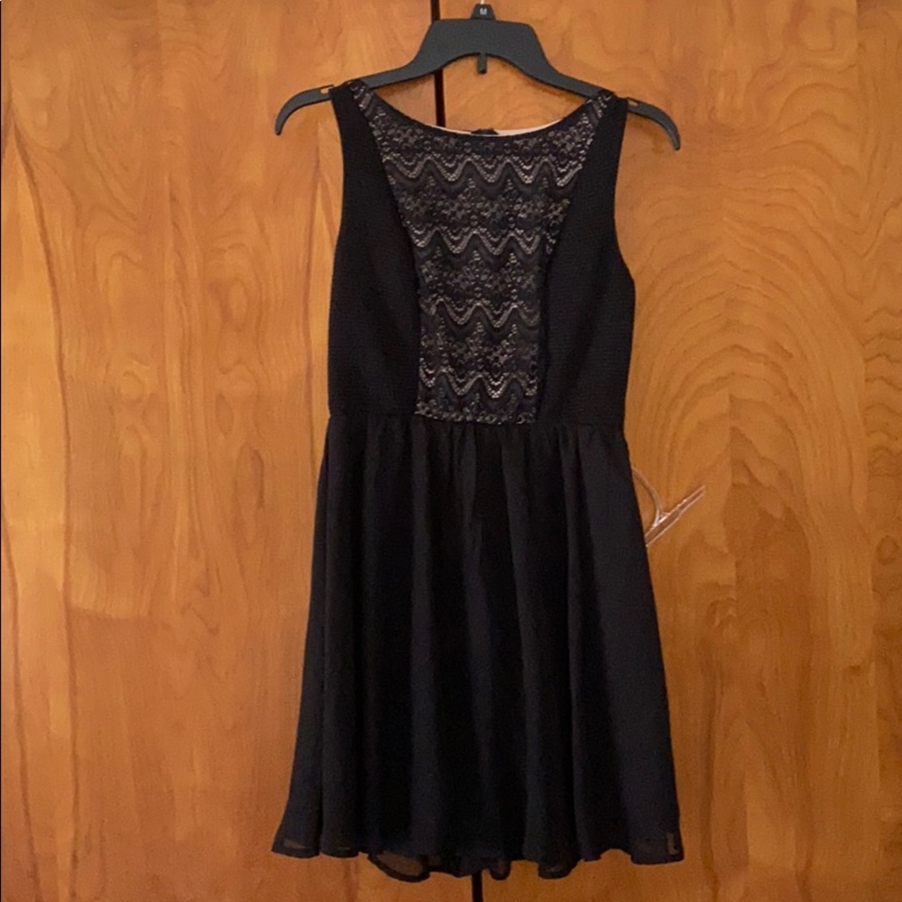 black dress